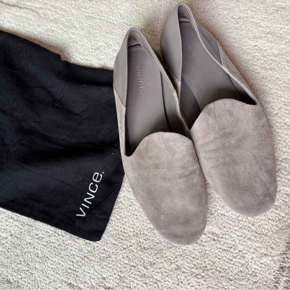 VINCE
Marley Suede & Leather Loafer Flats - Picture 7 of 12